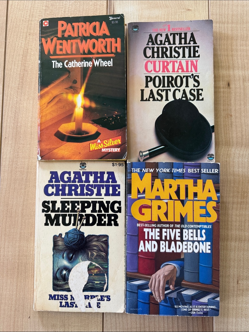 Murder mystery paperback book bundle